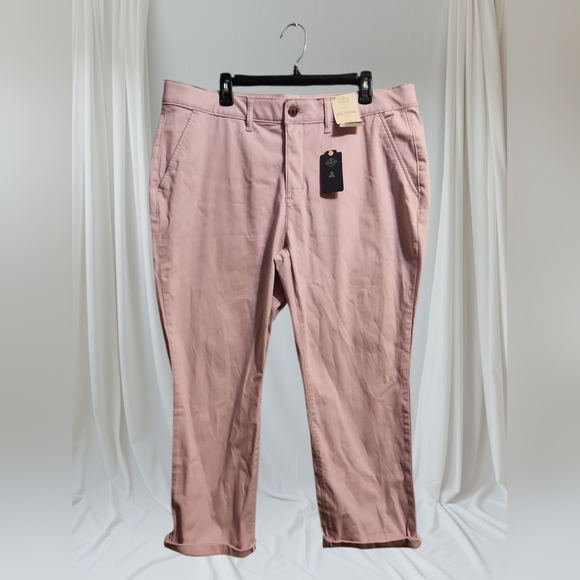 St. John's Bay Pants - Womens St Johns Bay Girlfriend Chino Pant 16W